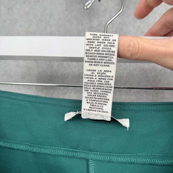 Zac Rachel Womens Figure Defining Pull On Ankle Length Pant Size XL Bayberry NEW - Picture 7 of 12